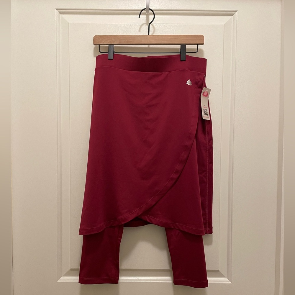NWT Snoga Faux Wrap skirt